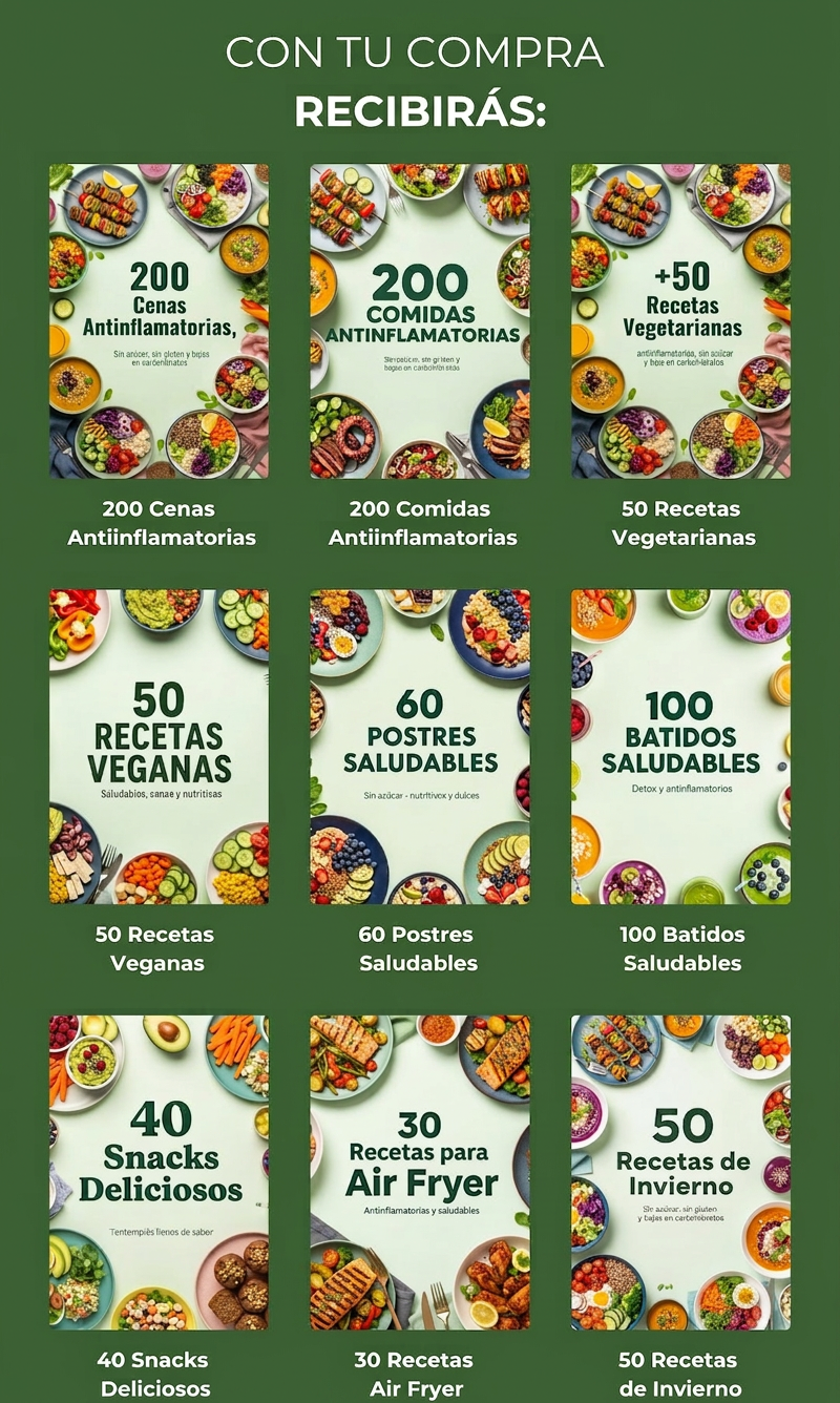 Beneficios del recetario